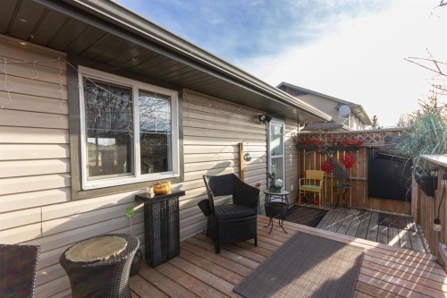 114 Redwood Boulevard, Springbrook, AB - Outdoor With Deck Patio Veranda With Exterior
