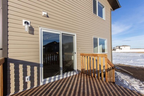 17 Trinity Street, Lacombe, AB - Outdoor With Deck Patio Veranda With Exterior