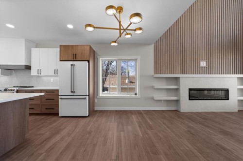 4907 53 Street, Camrose, AB - Indoor Photo Showing Kitchen
