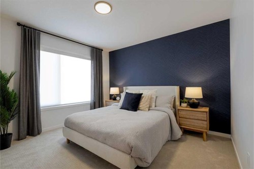 103-1350 Cornerstone Street Ne, Calgary, AB - Indoor Photo Showing Bedroom