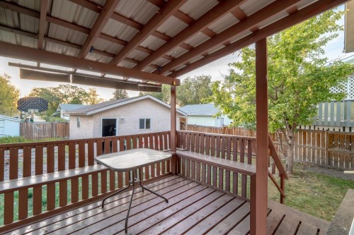 14 Edgington Avenue, Red Deer, AB - Outdoor With Deck Patio Veranda With Exterior