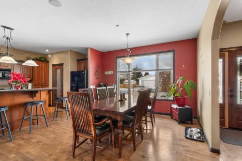 2120 18 Avenue, Delburne, AB - Indoor Photo Showing Dining Room
