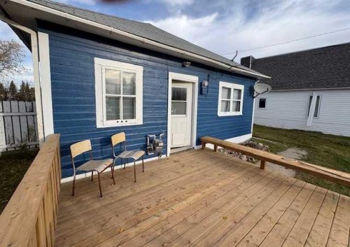 4919 49 Street, Hardisty, AB - Outdoor With Deck Patio Veranda With Exterior