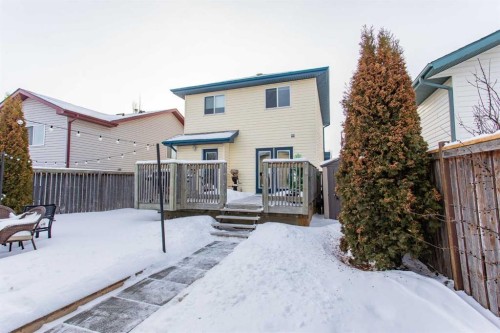24 Dynes Street, Red Deer, AB - Outdoor With Deck Patio Veranda With Exterior
