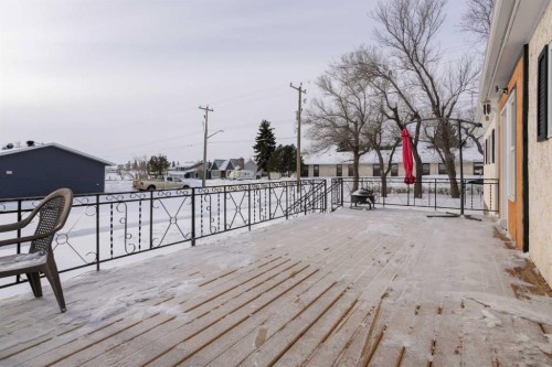 5615 49 Avenue, Killam, AB - Outdoor With Deck Patio Veranda