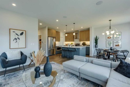 181 Mitchell Road Nw, Calgary, AB - Indoor Photo Showing Living Room