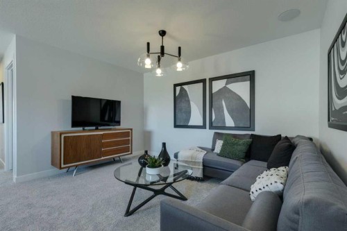 181 Mitchell Road Nw, Calgary, AB - Indoor Photo Showing Living Room