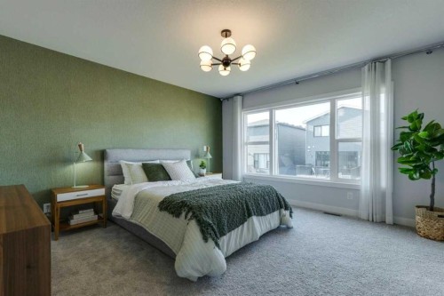 181 Mitchell Road Nw, Calgary, AB - Indoor Photo Showing Bedroom