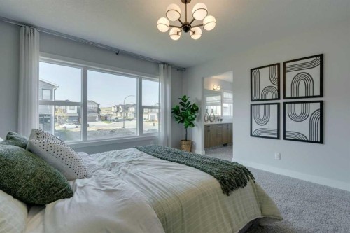 181 Mitchell Road Nw, Calgary, AB - Indoor Photo Showing Bedroom