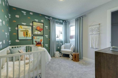 181 Mitchell Road Nw, Calgary, AB - Indoor Photo Showing Bedroom