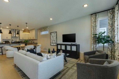 174 Mitchell Road Nw, Calgary, AB - Indoor Photo Showing Living Room