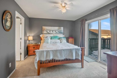 10 Timmons Close, Lacombe, AB - Indoor Photo Showing Bedroom