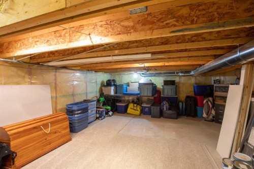 10 Timmons Close, Lacombe, AB - Indoor Photo Showing Basement