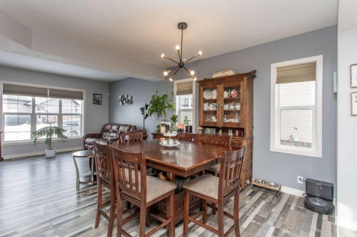 156 Long Close, Red Deer, AB - Indoor Photo Showing Dining Room