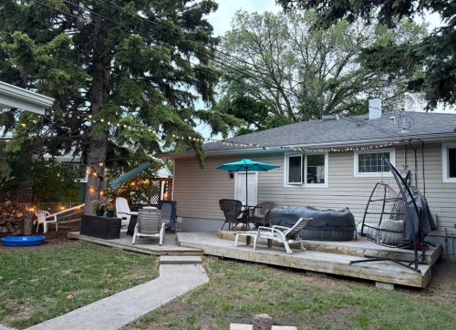 4121 38 Avenue, Red Deer, AB - Outdoor With Deck Patio Veranda