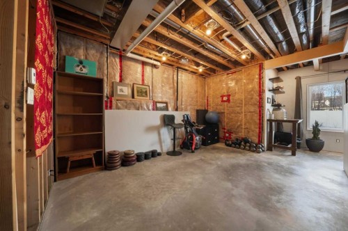 25 Cole Way, Sylvan Lake, AB - Indoor Photo Showing Basement