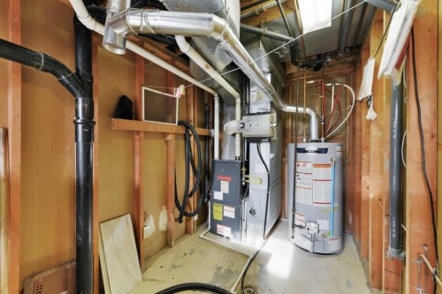 112 Barrett Drive, Red Deer, AB - Indoor Photo Showing Basement