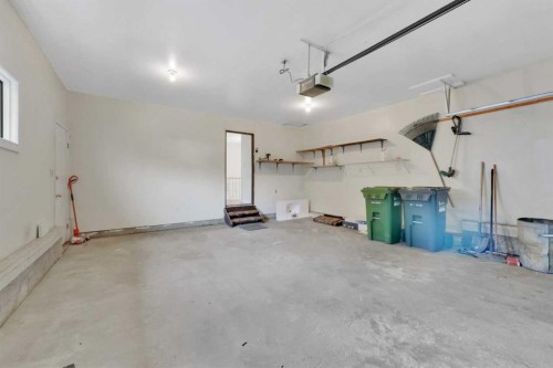 112 Barrett Drive, Red Deer, AB - Indoor Photo Showing Garage