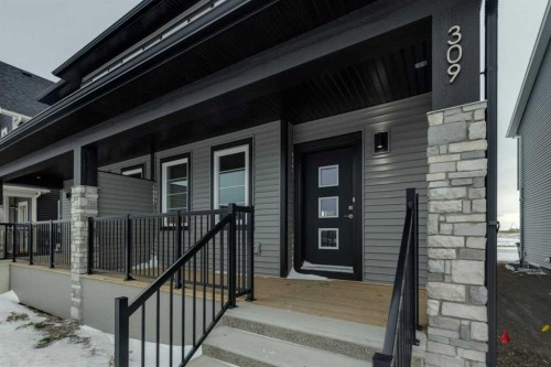 309 Cobblestone Gate Sw, Airdrie, AB - Outdoor With Exterior