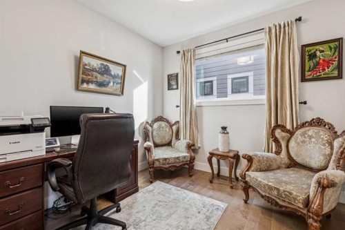 38 Yarrow Gate, Rural Rocky View County, AB - Indoor Photo Showing Office