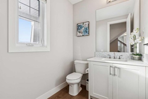 38 Yarrow Gate, Rural Rocky View County, AB - Indoor Photo Showing Bathroom