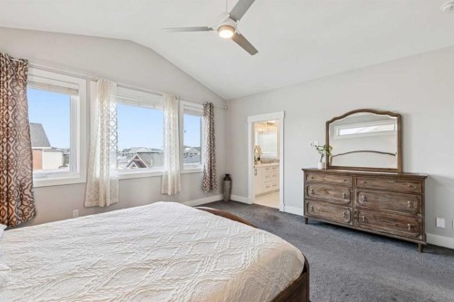 38 Yarrow Gate, Rural Rocky View County, AB - Indoor Photo Showing Bedroom