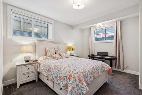 38 Yarrow Gate, Rural Rocky View County, AB - Indoor Photo Showing Bedroom