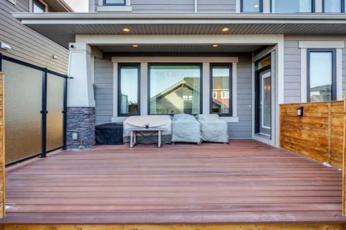 38 Yarrow Gate, Rural Rocky View County, AB - Outdoor With Deck Patio Veranda With Exterior
