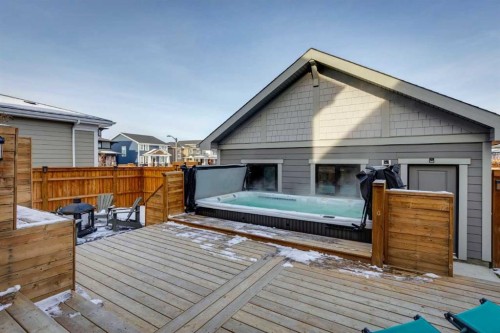 38 Yarrow Gate, Rural Rocky View County, AB - Outdoor With Deck Patio Veranda With Exterior