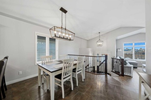 69 Bowman Circle, Sylvan Lake, AB - Indoor Photo Showing Dining Room