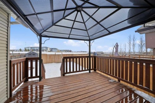 69 Bowman Circle, Sylvan Lake, AB - Outdoor With Deck Patio Veranda With Exterior