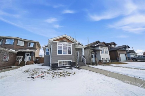 69 Bowman Circle, Sylvan Lake, AB - Outdoor With Facade