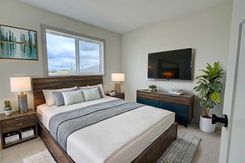 18 Trout Avenue, Red Deer, AB - Indoor Photo Showing Bedroom