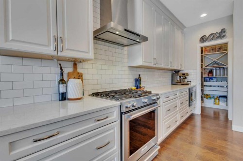 30 Veronica Close, Red Deer, AB - Indoor Photo Showing Kitchen With Upgraded Kitchen