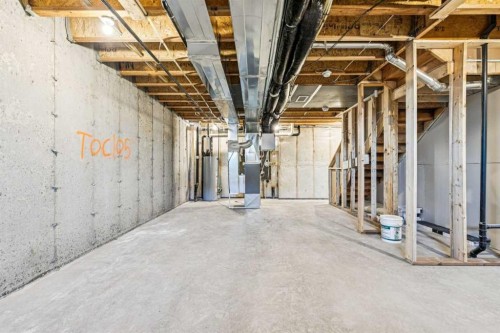 2021 Cornerstone Boulevard Ne, Calgary, AB - Indoor Photo Showing Basement