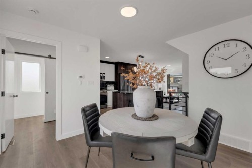 24 Violet Point, Sylvan Lake, AB - Indoor Photo Showing Dining Room