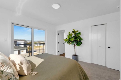 24 Violet Point, Sylvan Lake, AB - Indoor Photo Showing Bedroom
