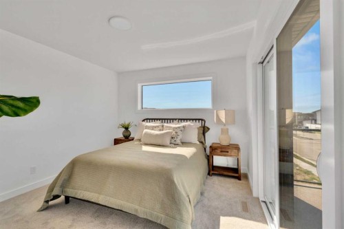 24 Violet Point, Sylvan Lake, AB - Indoor Photo Showing Bedroom