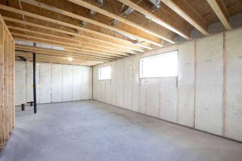 32 Sunrise Crescent North, Three Hills, AB - Indoor Photo Showing Basement