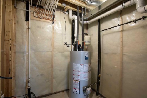 32 Sunrise Crescent North, Three Hills, AB - Indoor Photo Showing Basement