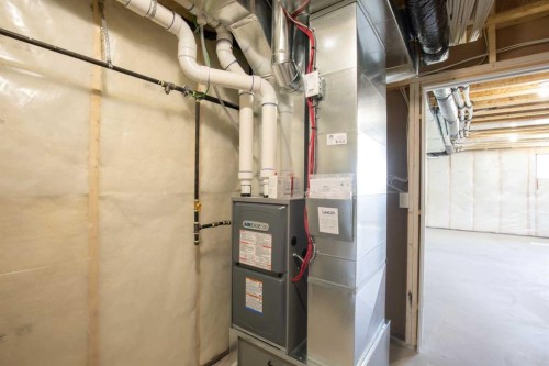 32 Sunrise Crescent North, Three Hills, AB - Indoor Photo Showing Basement