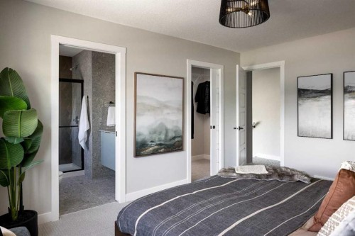 2110 Cornerstone Boulevard Ne, Calgary, AB - Indoor Photo Showing Bedroom