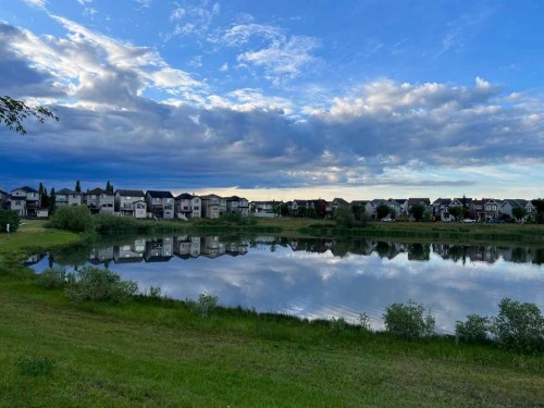 174 Brightonstone Landing Se, Calgary, AB - Outdoor With Body Of Water With View