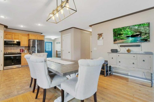 4912 46A Street, Clive, AB - Indoor Photo Showing Dining Room