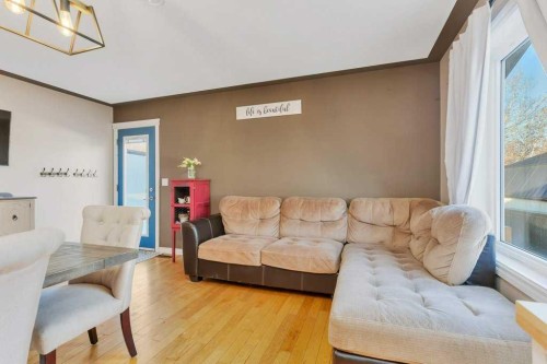 4912 46A Street, Clive, AB - Indoor Photo Showing Living Room