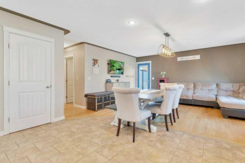 4912 46A Street, Clive, AB - Indoor Photo Showing Dining Room