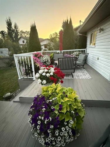 6313 Erickson Drive, Camrose, AB - Outdoor With Deck Patio Veranda