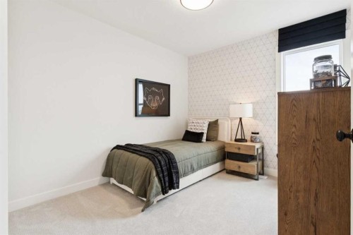 3575 Chestermere Boulevard, Chestermere, AB - Indoor Photo Showing Bedroom