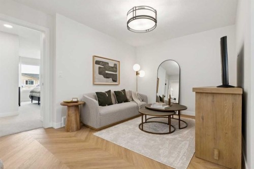 3575 Chestermere Boulevard, Chestermere, AB - Indoor Photo Showing Living Room