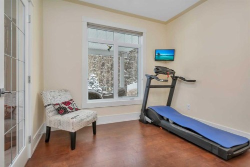 42 Grove Close, Red Deer, AB - Indoor Photo Showing Gym Room